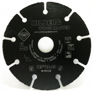 Круг на УШМ Карбид-вольфрамовый  Hilberg №530125 125 мм