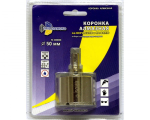 Коронка Алмазная по керамич. плитке d-50мм. №400050