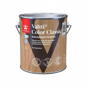 Лазурь фасадная Valtti Color Classic 2,7л база ЕС Tikkurila